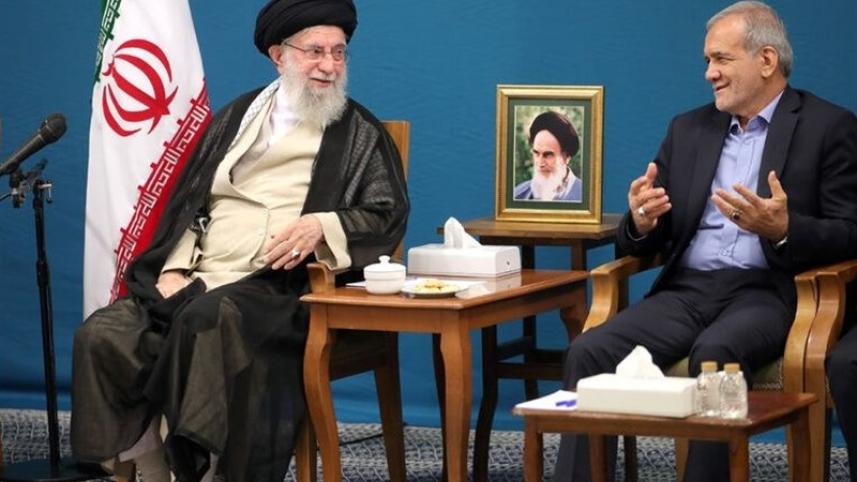 Pezeshkian and Khameni