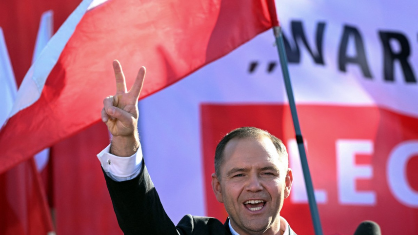 পোল্যান্ডের নতুন নেতা নাওরোকি। ছবি: এএফপি