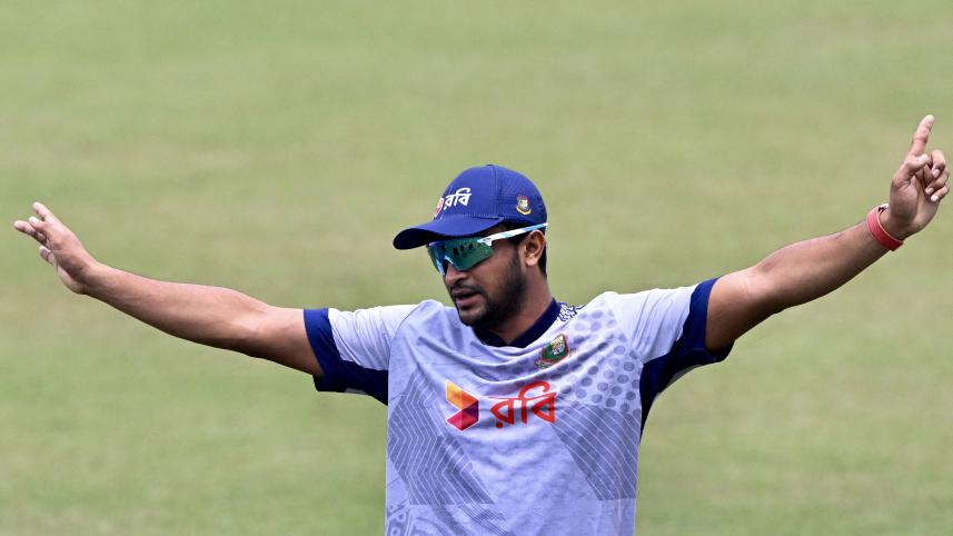 Bangladesh's Shakib Al Hasan 