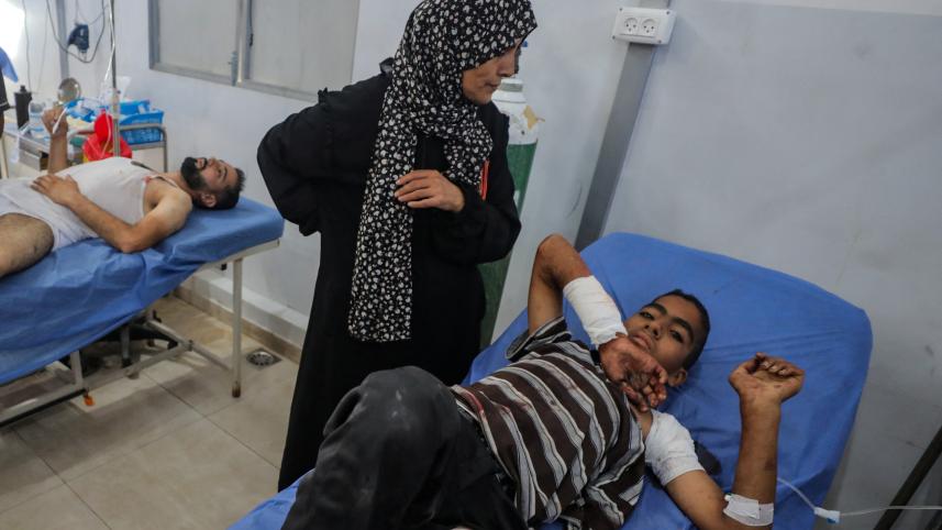 Nuseirat Water Point Attack