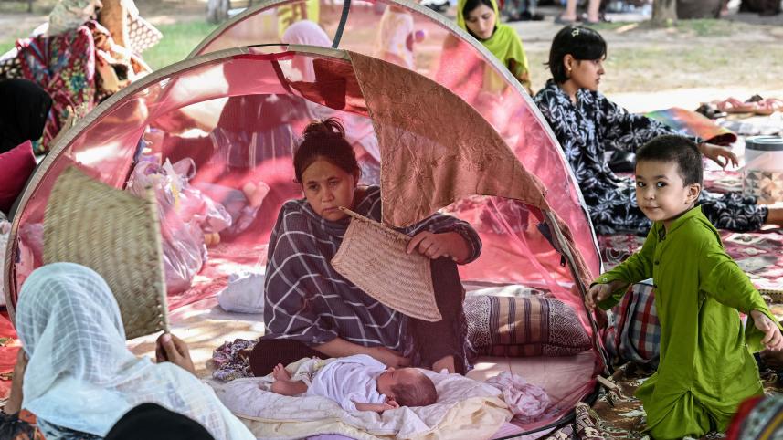 Afghan refugee in Islamabad