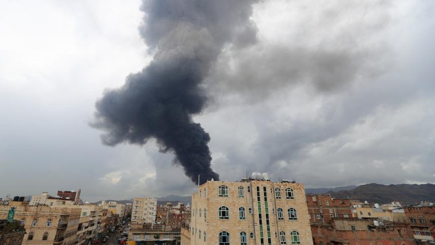 Yemen Sanaa Attack by Israel