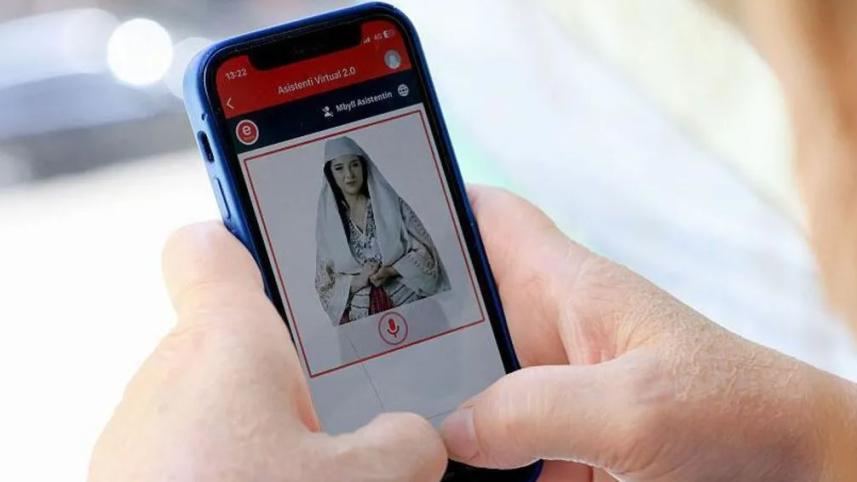 ইউজারের স্ক্রীণে দিয়েল্লা। ছবি: এএফপি