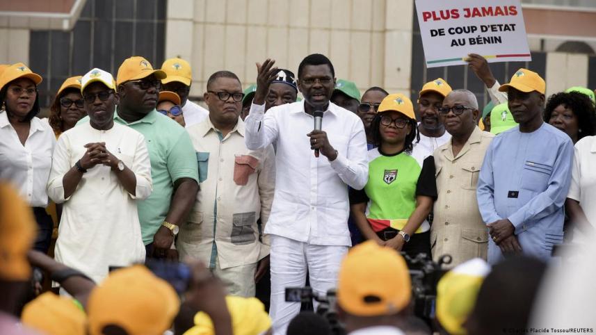 ক্যুর হাত থেকে বেঁচে যান বেনিনের সৌভাগ্যবান প্রেসিডেন্ট প্যাট্রিস ট্যালন। ফাইল ছবি: রয়টার্স