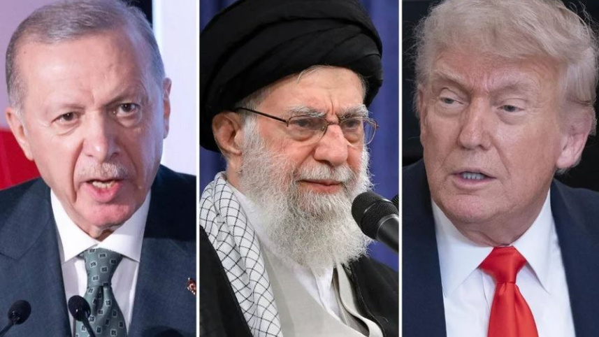 যুক্তরাষ্ট্র-ইরানের টানাপোড়েনে মধ্যস্থতা করতে চায় তুরস্ক। ছবি: কোলাজ 