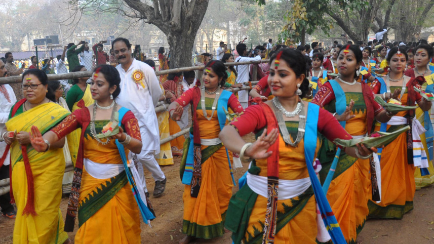Holi festival in West Bengal