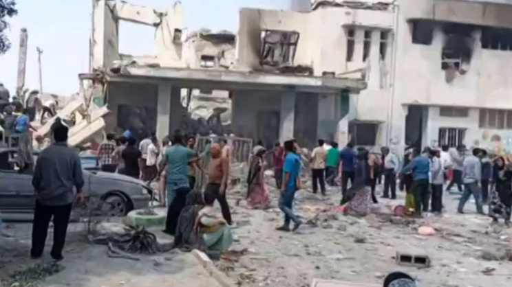 US and Israeli strikes that hit a girls' elementary school in Minab