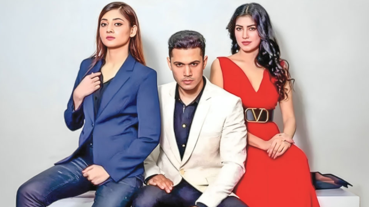 মাসুদ রানা সিনেমার অভিনেতা-অভিনেত্রী। ছবি: সংগৃহীত