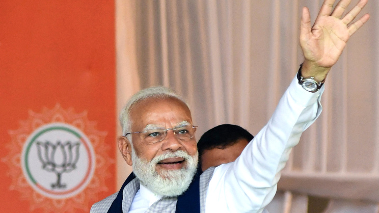 ভারতের প্রধানমন্ত্রী নরেন্দ্র মোদি। ছবি: এএফপি