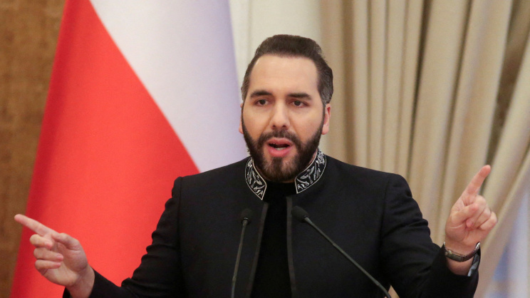 এল সালভাদরের প্রেসিডেন্ট নায়িব বুকেলে। ছবি: রয়টার্স