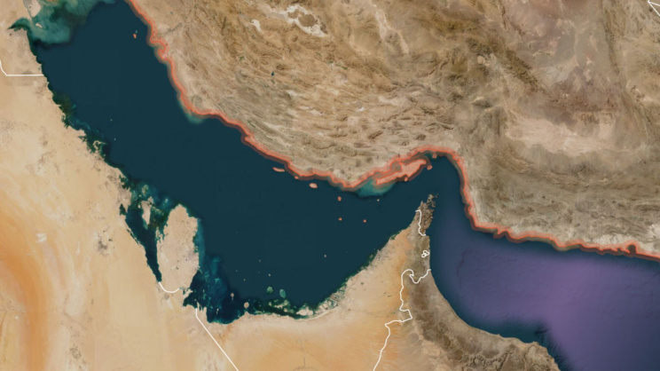 হরমুজ প্রণালি। ছবি: রয়টার্স