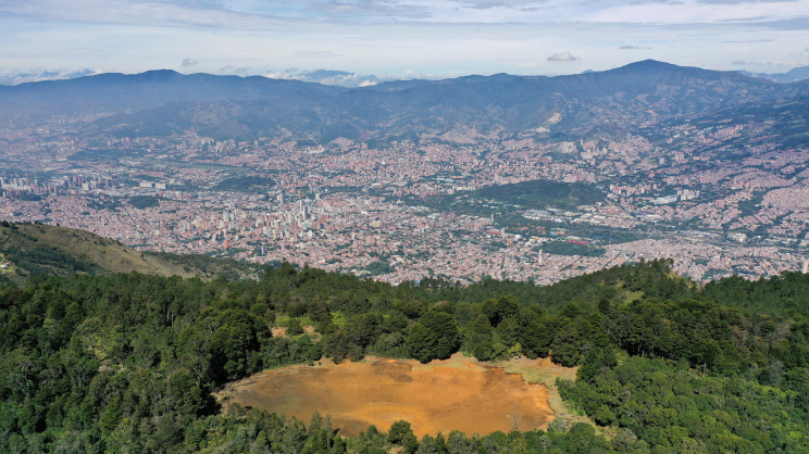 COLOMBIA-WEATHER-WATER