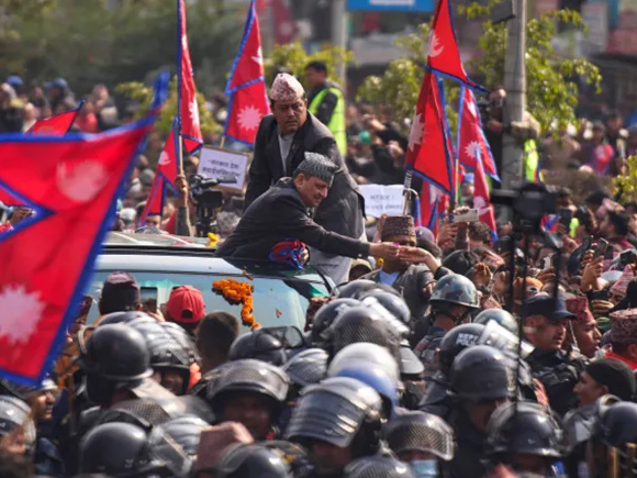 Former King Gyanendra Shah.