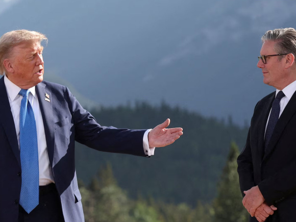 trump and starmer