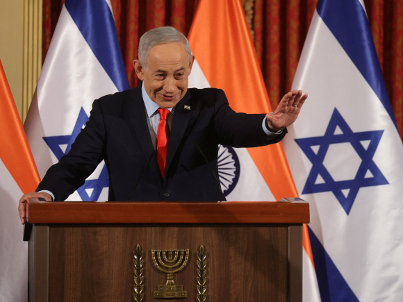 ইসরায়েলি প্রধানমন্ত্রী বেনিয়ামিন নেতানিয়াহু। ফাইল ছবি: রয়টার্স