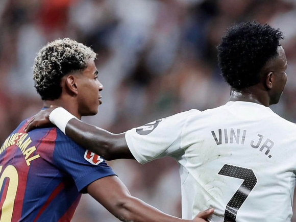 lamine Yamal and Vini Jr