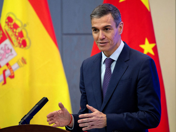 স্পেনের নেতা পেদ্রো সানচেজ। ফাইল ছবি: রয়টার্স