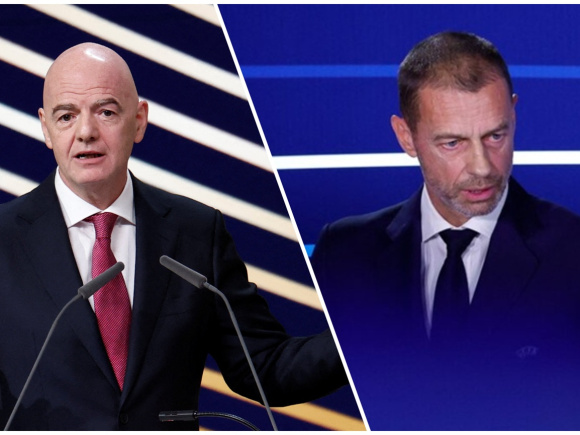 Gianni Infantino & Aleksander Ceferin