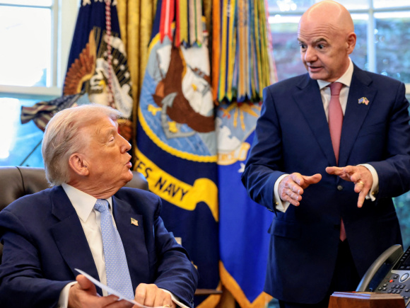 trump and infantino