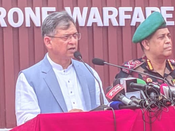 সিলেটে সীমান্ত স্কুল অব সার্ভেইল্যান্স অ্যান্ড ড্রোন ওয়ারফেয়ার উদ্বোধনকালে সাংবাদিকদের এসব বলেন তিনি।