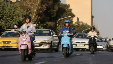 iran women motorcyle