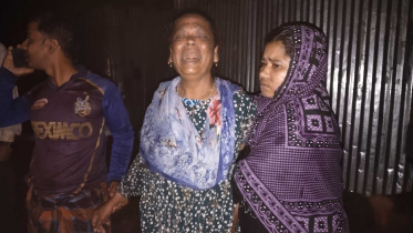 দৌলতদিয়ায় বাস নদীতে