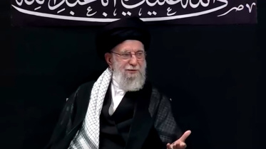 ইরানের সর্বোচ্চ নেতা খামেনি। ছবি: রয়টার্স 