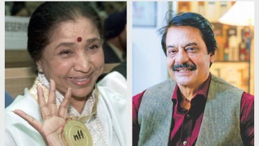 আশা ভোসলে ও রফিকুল আলম। কোলাজ ছবি: সংগৃহীত/রয়টার্স