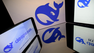 চীনা চ্যাটবট ডিপ সিক। প্রতীকী ছবি: এএফপি