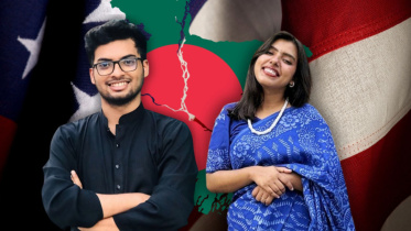জামিল আহমেদ লিমন ও নাহিদা সুলতানা বৃষ্টি। ছবি: স্টার অনলাইন গ্রাফিক্স