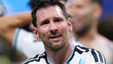 messi cry