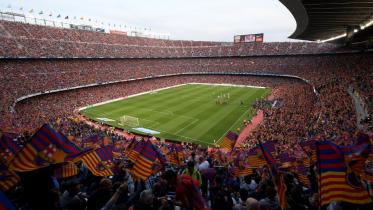  Camp Nou stadium in Barcelona 