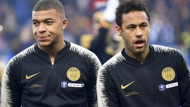 neymar and mbappe