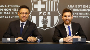 messi and bartomeu