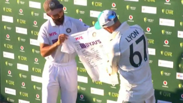 Ajinkya Rahane & Nathan Lyon 