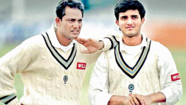 Sourav Ganguly and mohammad azharuddin