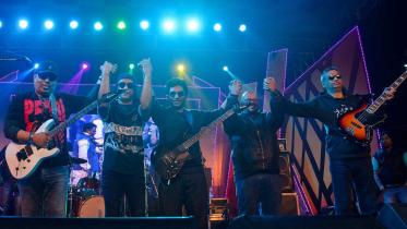 Aiyub Bachchu in Kolkata performance