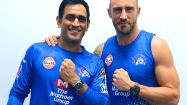 faf du plessis and ms dhoni 