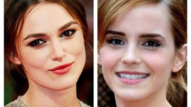 Emma Watson and Keira Knightley