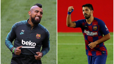 luis suarez and vidal