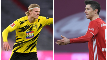 haland and lewandowski