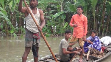 Lalmonirhat flood