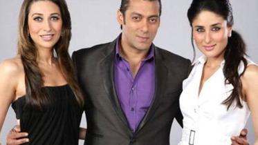 Salman Khan Karisma Kapoor and Kareena Kapoor