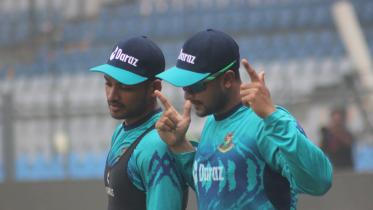 Najmul Hossain Shanto & Shakib Al Hasan