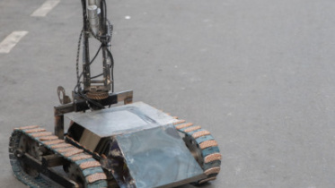 দ্বিচারীর বানানো ড্রোন ও রোভার