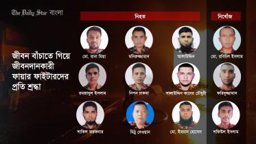 ফায়ার ফাইটারদের প্রতি শ্রদ্ধা