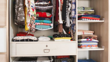 সাজানো গোছানো ওয়ারড্রোব মানেই যেনো সাজানো গোছানো, নির্ঝঞ্ঝাট জীবন। ছবি: সংগৃহীত 