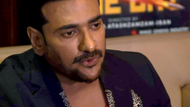 দিন দ্য ডে সিনেমার নায়ক অনন্ত জলিল। ছবি: অফিশিয়াল ফেসবুক পেজ থেকে নেওয়া