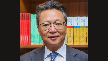 বাংলাদেশে নিযুক্ত চীনের রাষ্ট্রদূত লি জিমিং। ছবি: চীন দূতাবাসের ফেসবুক পেজ থেকে