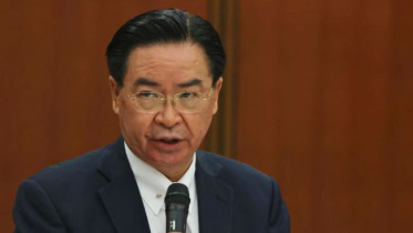 তাইওয়ানের পররাষ্ট্রমন্ত্রী জোসেফ উ। ফাইল ছবি: রয়টার্স